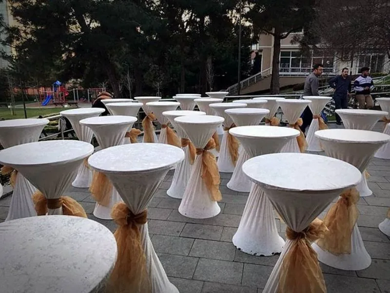 Bar masası ve kokteyl masası kiralama organizasyon kurulumu
