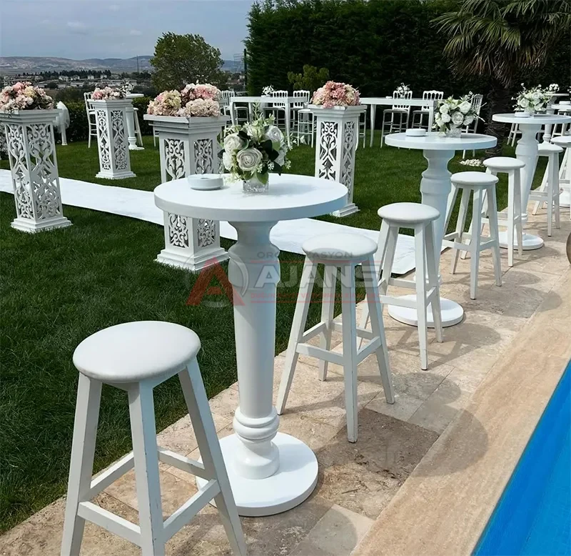 İstanbul Beyaz Lake Kokteyl Masasi Kiralama organizasyon hizmeti