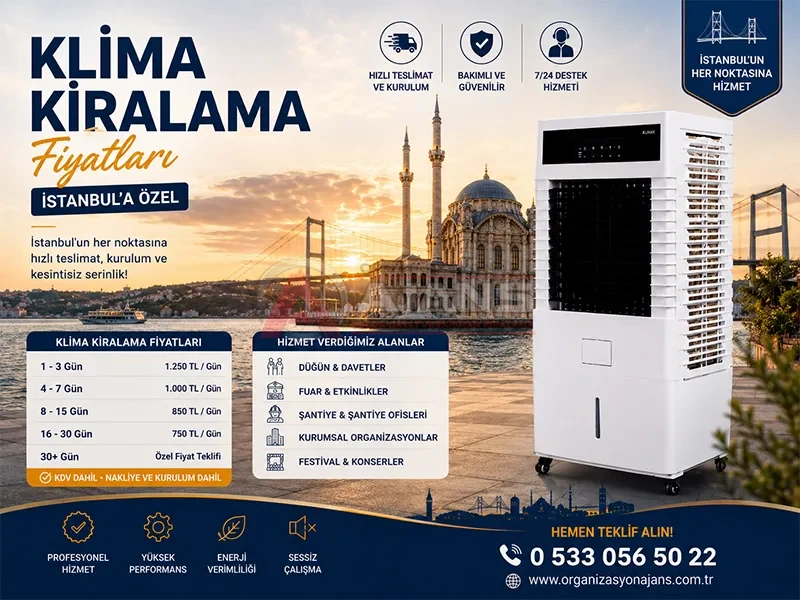 İstanbul klima kiralama fiyatları görseli